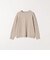 【WEB限定】〈手洗い可能〉ヤク ケーブル クルーネック ニット プルオーバー 2
