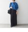 【WEB限定】〈手洗い可能〉ヤク ケーブル クルーネック ニット プルオーバー 2