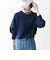 【WEB限定】〈手洗い可能〉ヤク ケーブル クルーネック ニット プルオーバー 2