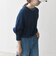 【WEB限定】〈手洗い可能〉ヤク ケーブル クルーネック ニット プルオーバー 2