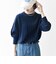 【WEB限定】〈手洗い可能〉ヤク ケーブル クルーネック ニット プルオーバー 2