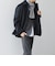 ウォーム メルトン シングル Pコート◆
