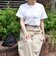 【WEB限定】SHIPS: SHIPSロゴ プリント ポケット Tシャツ