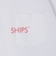 【WEB限定】SHIPS: SHIPSロゴ プリント ポケット Tシャツ