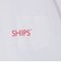 【WEB限定】SHIPS: SHIPSロゴ プリント ポケット Tシャツ