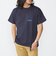 【WEB限定】SHIPS: SHIPSロゴ プリント ポケット Tシャツ