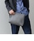 スプリット レザー トートバッグ (クラッチバッグ付き) 26AW◇