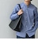 スプリット レザー トートバッグ (クラッチバッグ付き) 26AW◇