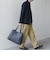 スプリット レザー トートバッグ (クラッチバッグ付き) 26AW◇