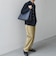 スプリット レザー トートバッグ (クラッチバッグ付き) 26AW◇