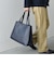 スプリット レザー トートバッグ (クラッチバッグ付き) 26AW◇