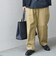 スプリット レザー トートバッグ (クラッチバッグ付き) 26AW◇