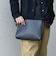 スプリット レザー トートバッグ (クラッチバッグ付き) 26AW◇