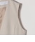 〈洗濯機可能〉ダブルクロス Vネック ペプラム ワンピース［NAVY BLUE］