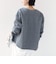 【WEB限定】〈手洗い可能〉キルティング ジャカード カーディガン