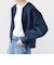 【WEB限定】〈手洗い可能〉キルティング ジャカード カーディガン