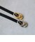 quaranciel: メタル バックル 8hole レザー ベルト