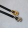 quaranciel: メタル バックル 8hole レザー ベルト