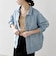 〈洗濯機可能〉デニム ジャケット［SHIPS any DENIM］
