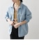 〈洗濯機可能〉デニム ジャケット［SHIPS any DENIM］