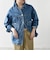 〈洗濯機可能〉デニム ジャケット［SHIPS any DENIM］