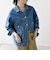 〈洗濯機可能〉デニム ジャケット［SHIPS any DENIM］