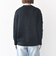 〈手洗い可能〉ジャカード バンピー クルーネック プルオーバー