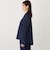 【WEB限定】〈洗濯機可能〉フリルネック デニム シャツ◆