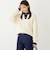 【WEB限定】〈洗濯機可能〉フリルネック デニム シャツ◆