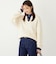 【WEB限定】〈洗濯機可能〉フリルネック デニム シャツ◆