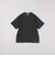 SHIPS any: デザイン リブ ハイゲージ ポンチ クルーネック Tシャツ◇