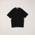 SHIPS any: デザイン リブ ハイゲージ ポンチ クルーネック Tシャツ◇