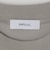 SHIPS any: デザイン リブ ハイゲージ ポンチ クルーネック Tシャツ◇