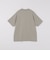 SHIPS any: デザイン リブ ハイゲージ ポンチ クルーネック Tシャツ◇