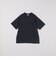 SHIPS any: デザイン リブ ハイゲージ ポンチ クルーネック Tシャツ◇