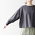 〈洗濯機可能〉インレイ ロングスリーブ コンパクト プルオーバー