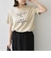 SHIPS Colors: TeddyBear(R) プリント & ステッチ Tシャツ◇