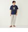 SHIPS Colors: TeddyBear(R) プリント & ステッチ Tシャツ◇