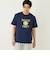 SHIPS Colors: TeddyBear(R) プリント & ステッチ Tシャツ◇