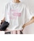 【SHIPS別注】81BRANCA:ロゴ 5分袖 TEE
