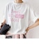 【SHIPS別注】81BRANCA:ロゴ 5分袖 TEE
