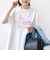 【SHIPS別注】81BRANCA:ロゴ 5分袖 TEE