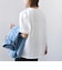 【SHIPS別注】81BRANCA:ロゴ 5分袖 TEE