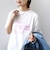 【SHIPS別注】81BRANCA:ロゴ 5分袖 TEE