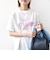 【SHIPS別注】81BRANCA:ロゴ 5分袖 TEE