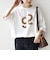 【SHIPS別注】81BRANCA:ロゴ 5分袖 TEE