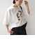 【SHIPS別注】81BRANCA:ロゴ 5分袖 TEE