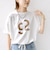 【SHIPS別注】81BRANCA:ロゴ 5分袖 TEE