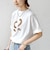 【SHIPS別注】81BRANCA:ロゴ 5分袖 TEE