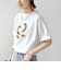【SHIPS別注】81BRANCA:ロゴ 5分袖 TEE